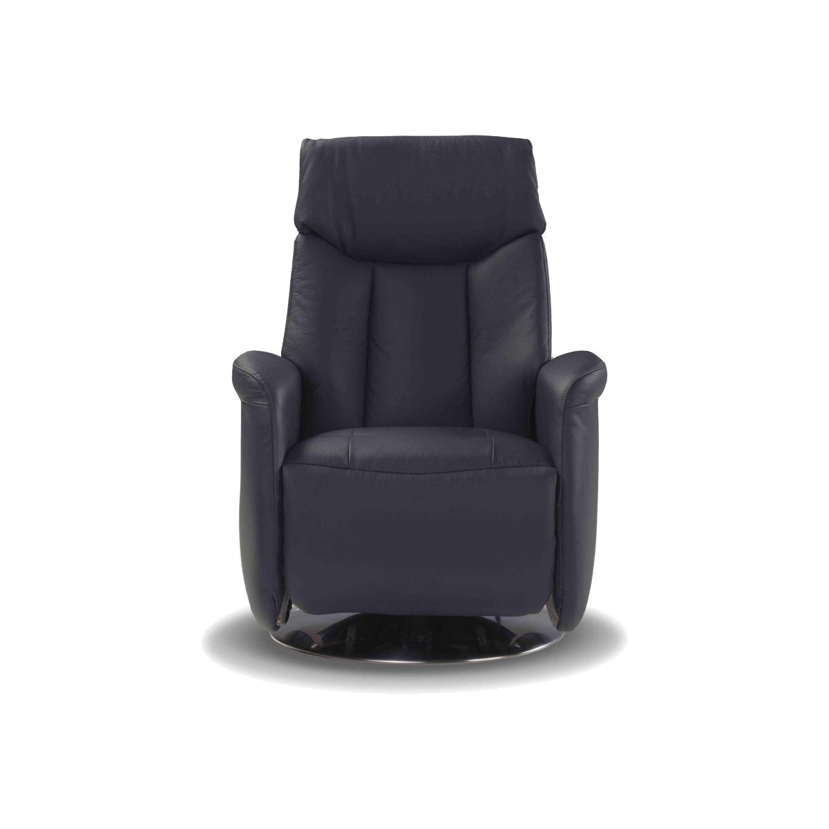 Nicoletti - Tricolour Carlo Leather Swivel Battery Recliner Chair – image 1