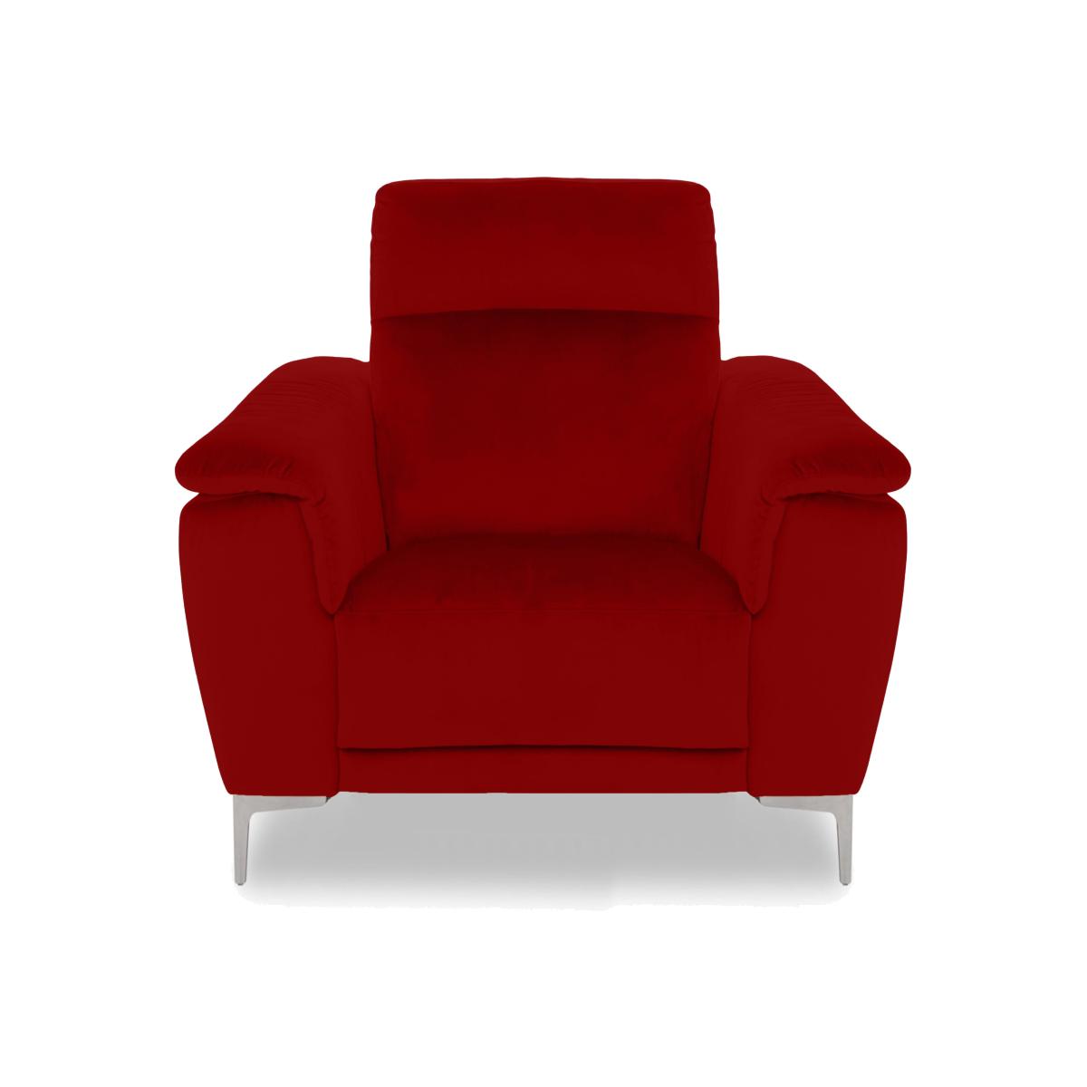 Nicoletti Italia - Amalfi Fabric Chair - Selma Rosso