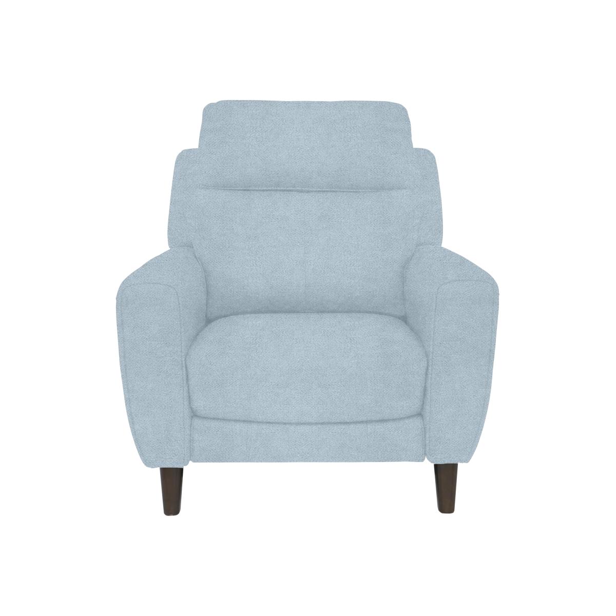 Comfort Story - Zen Fabric Power Recliner Chair - Baby Blue