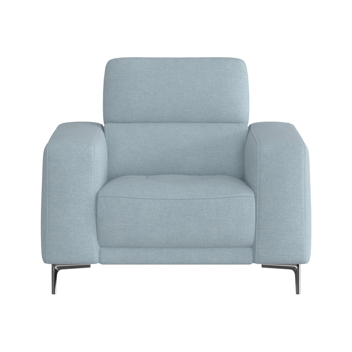 Adama Fabric Armchair - Blue – image 1