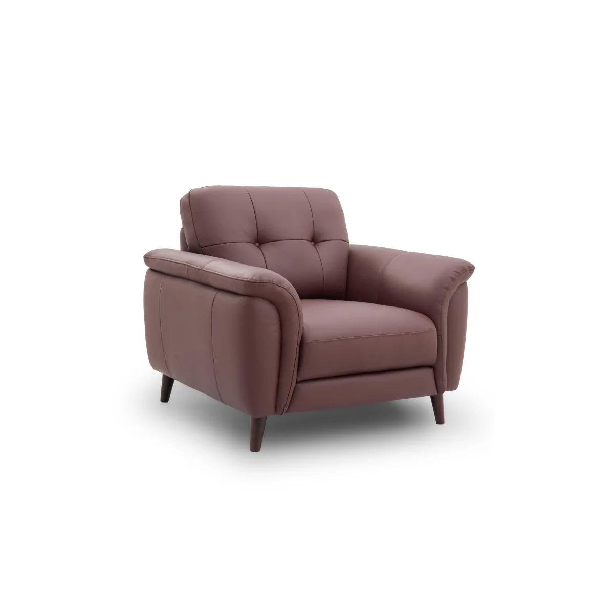 Chantilly NC Leather Armchair - Elephant – image 2