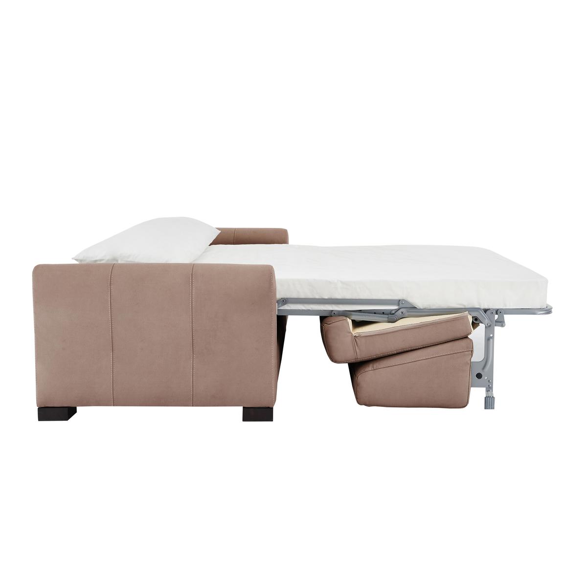 Nicoletti - Alcova Single Fabric Sofa Bed with Box Arms - Beige – image 4