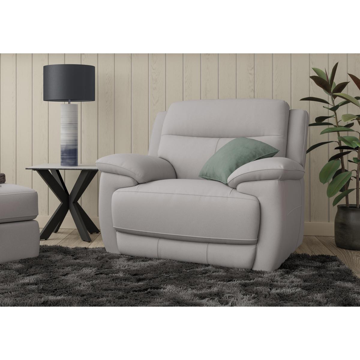 Touch Fabric Armchair - Brown – image 2