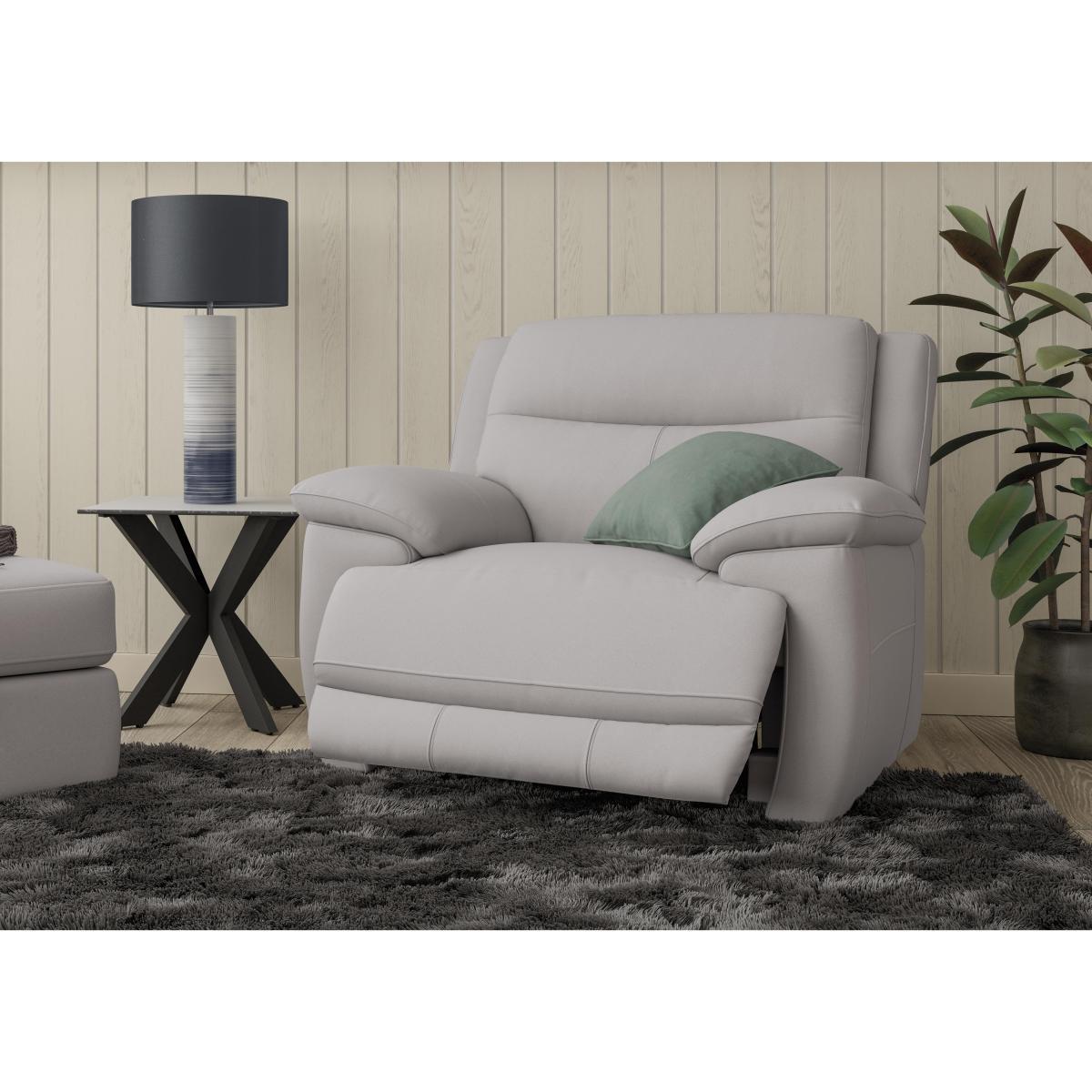 Touch Fabric Armchair - Brown – image 3