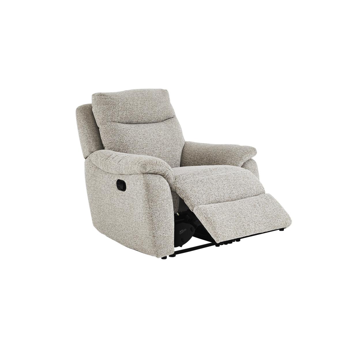 Snug Fabric Armchair - Biscuit – image 3
