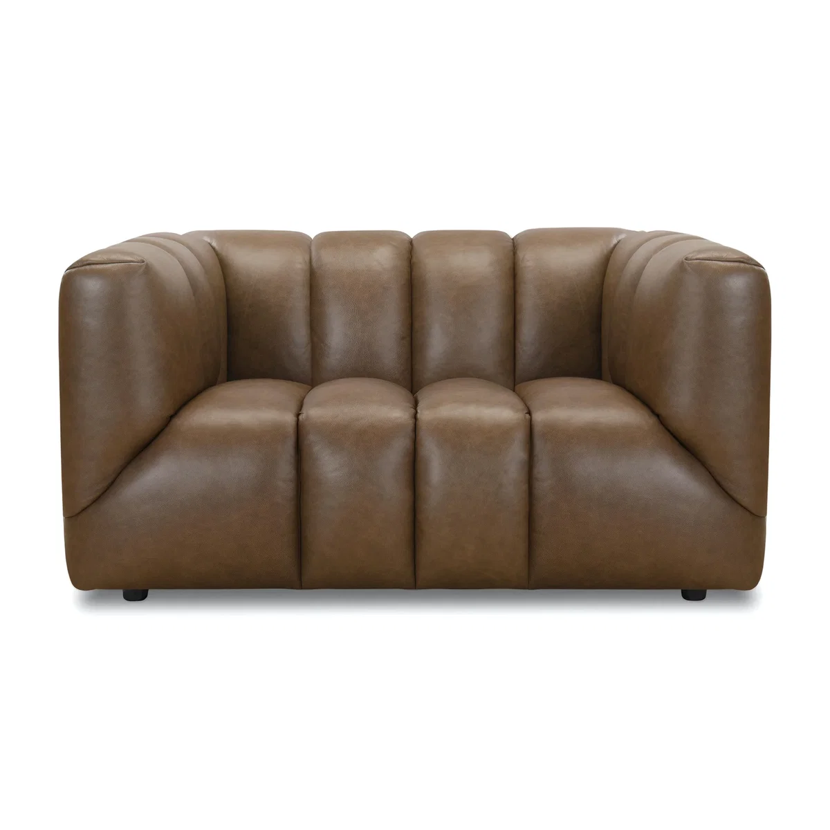 Henna Leather Snuggler - Sofas and Armchairs – image 1