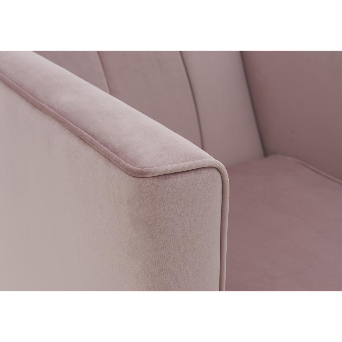 Lace Market Fabric Armchair - Blue – image 3