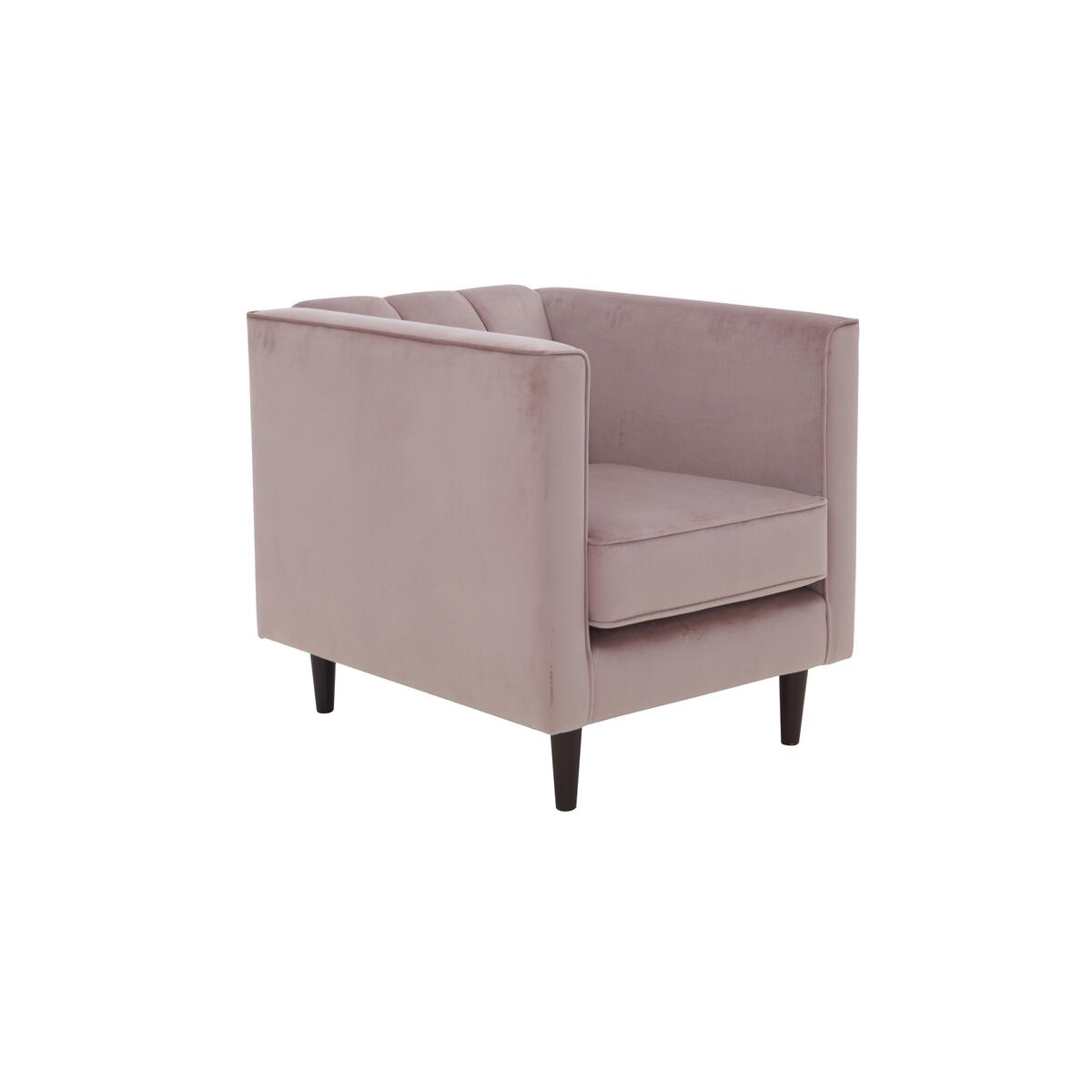 Lace Market Fabric Armchair - Blue – image 5