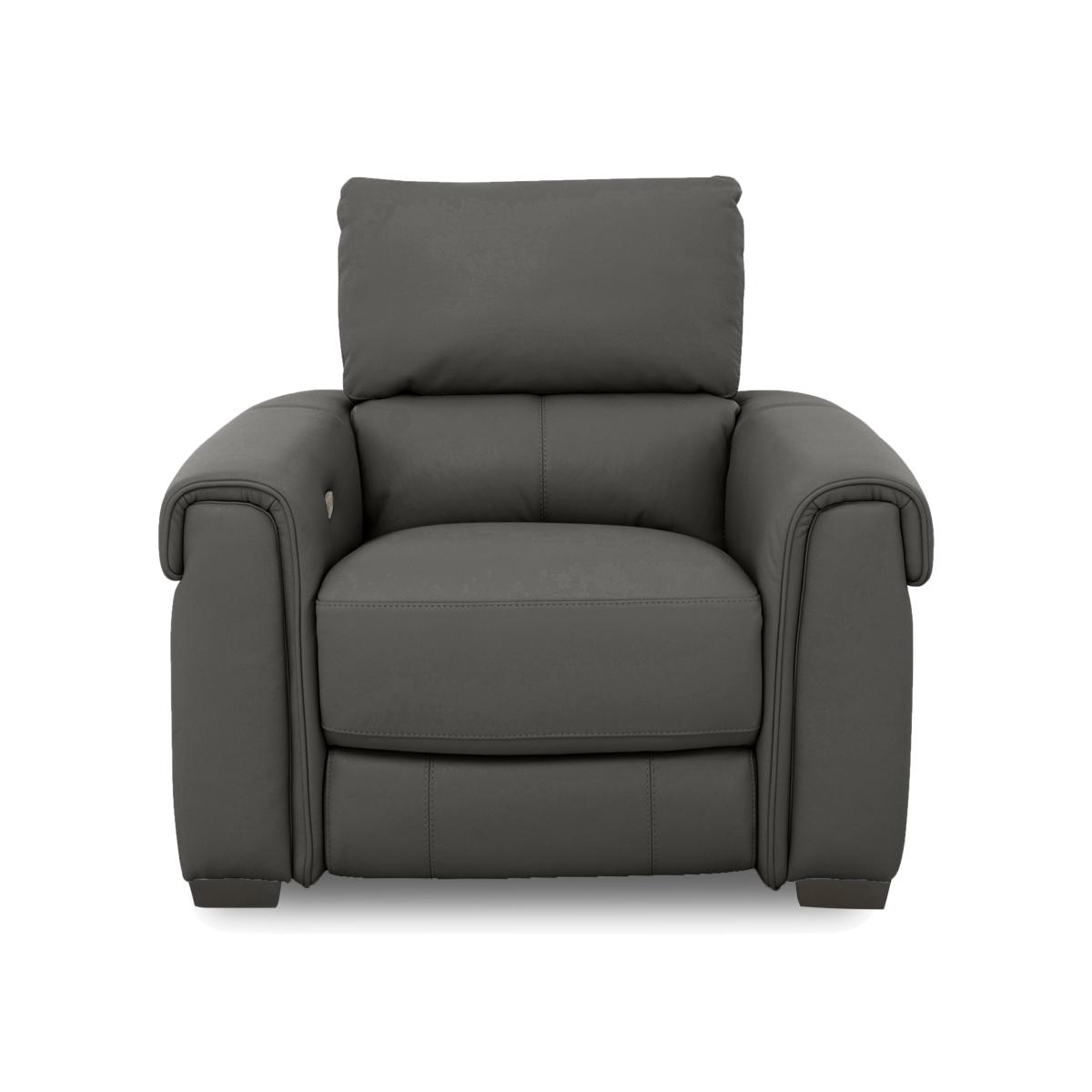 Nixon HW Leather Chair with Power Recliner - Charcoal Grey – image 1