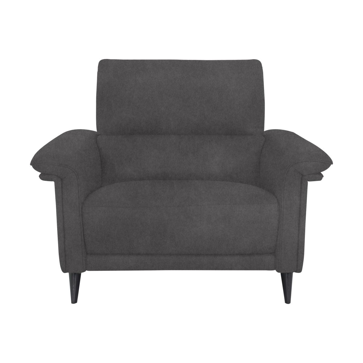 Domicil - Huxley Fabric Chair - Pewter