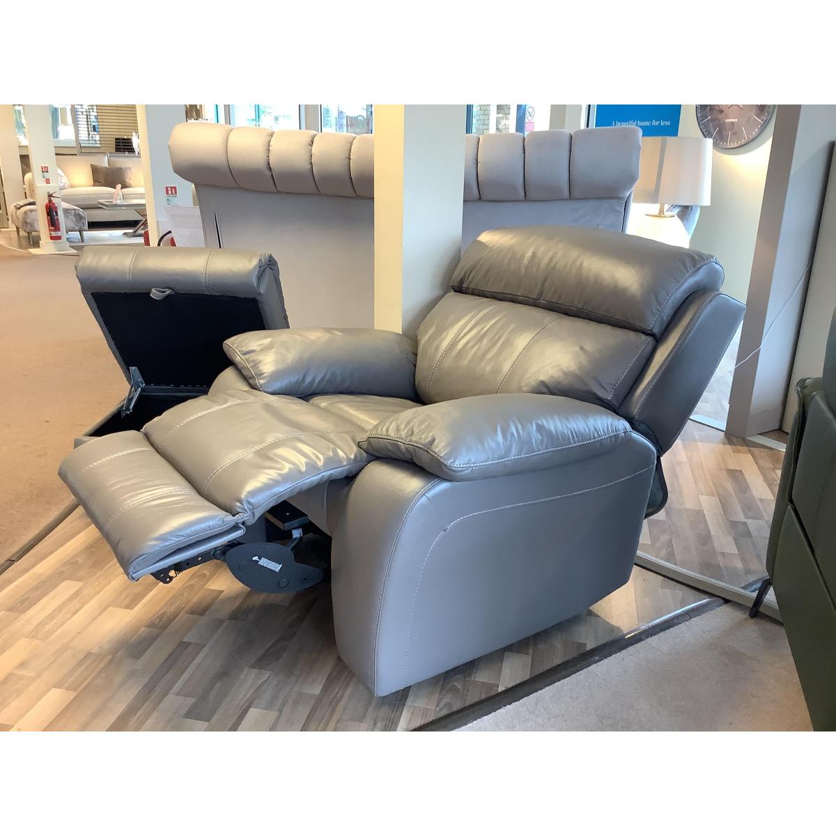 Moreno Leather Power Reclining Armchair – image 3