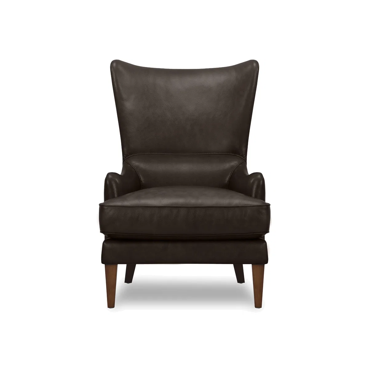 Aspen Leather Wing Chair - Sofas and Armchairs – image 1