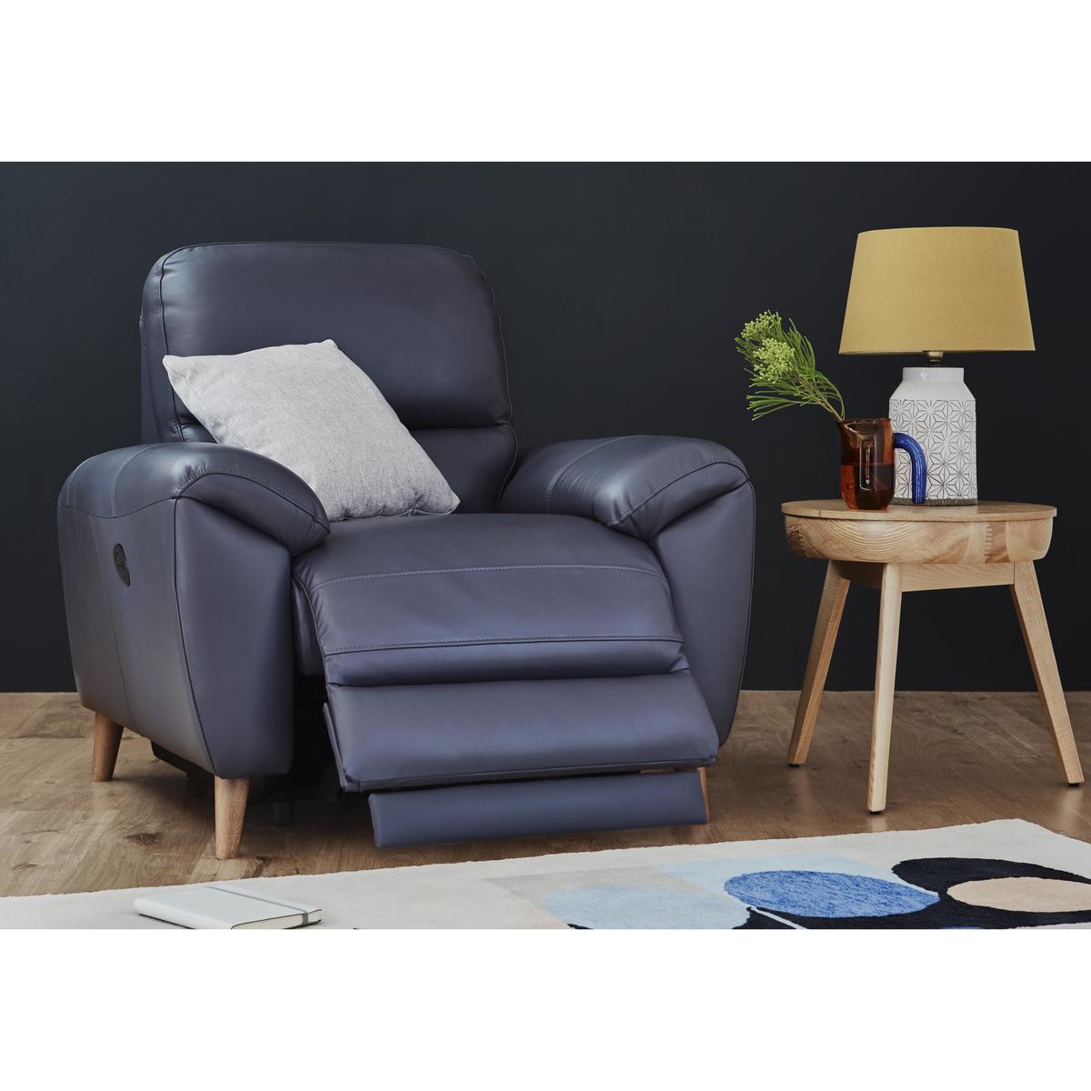 Silverstone Leather Armchair - By Furniture Village – image 2