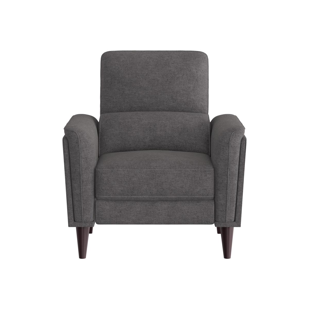 Compact Collection Klein Fabric Power Recliner Chair with Telescopic Headrest - Iron