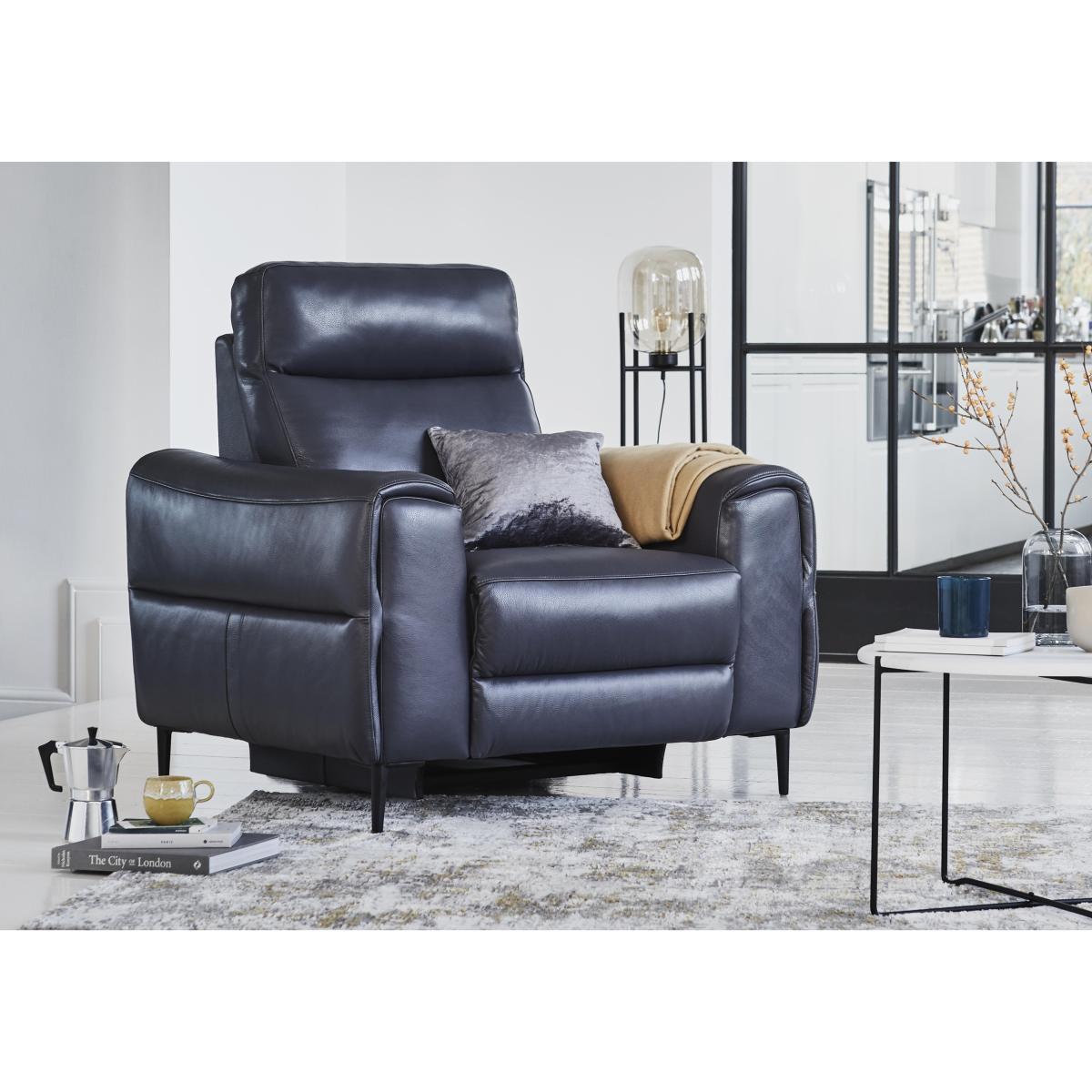 Anakin Leather Recliner Armchair – image 3