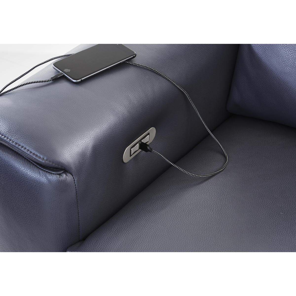 Anakin Leather Recliner Armchair – image 4