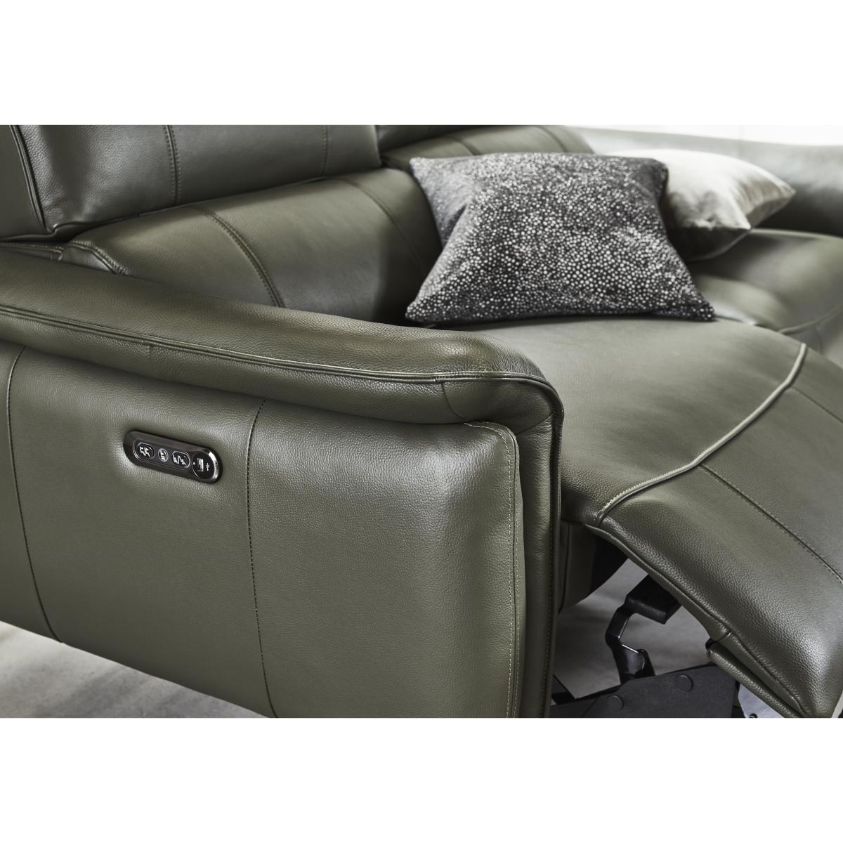 Jude Leather Armchair - Elephant – image 4
