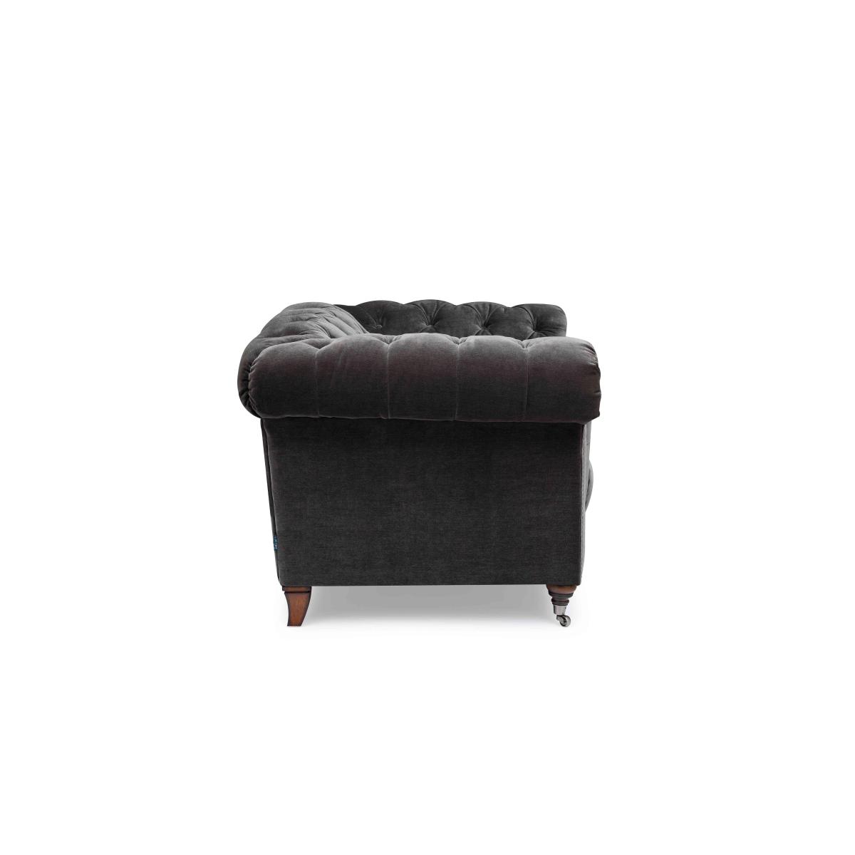 At The Helm - Walter Fabric Chesterfield Chair with USB-C – image 6