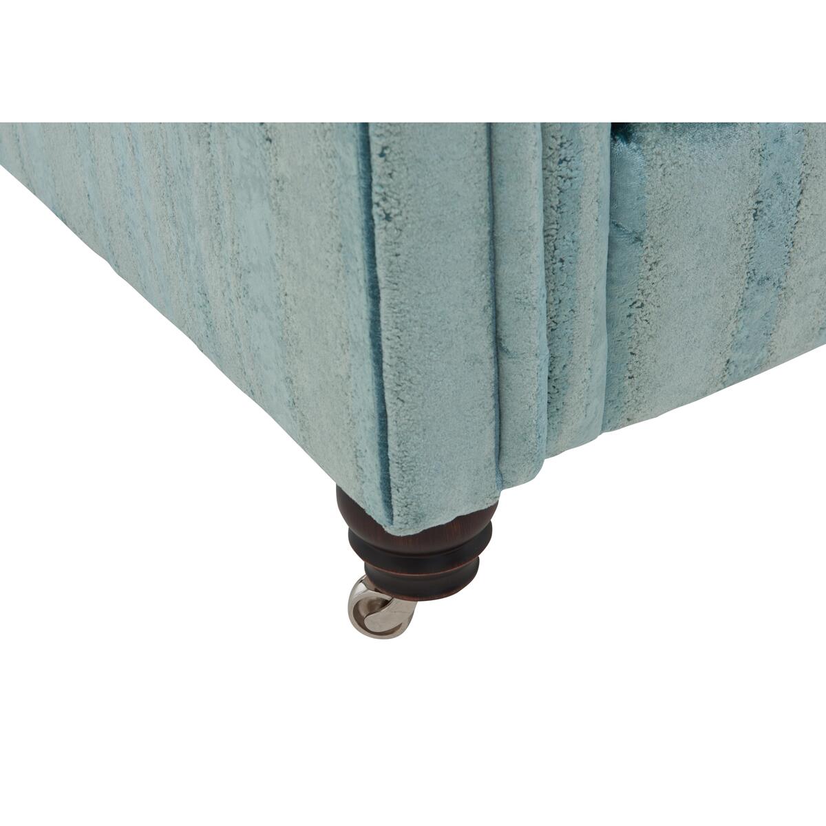 Duresta - Chelsea Village Fabric Armchair - Teal – image 4
