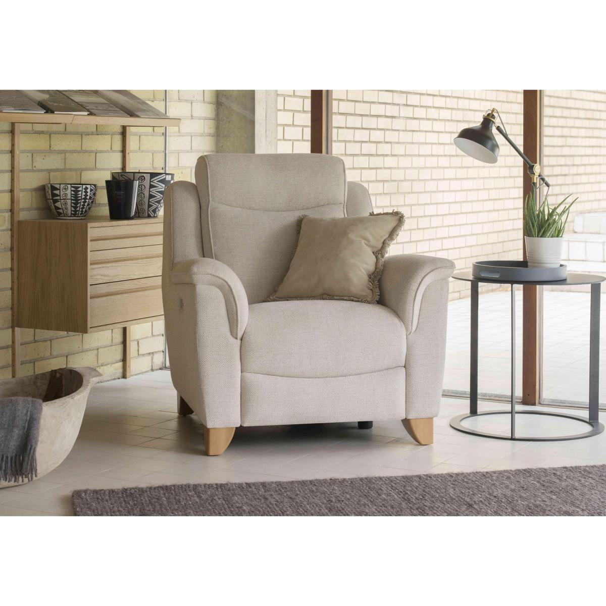 Parker Knoll - Manhattan Fabric Power Recliner Armchair – image 2