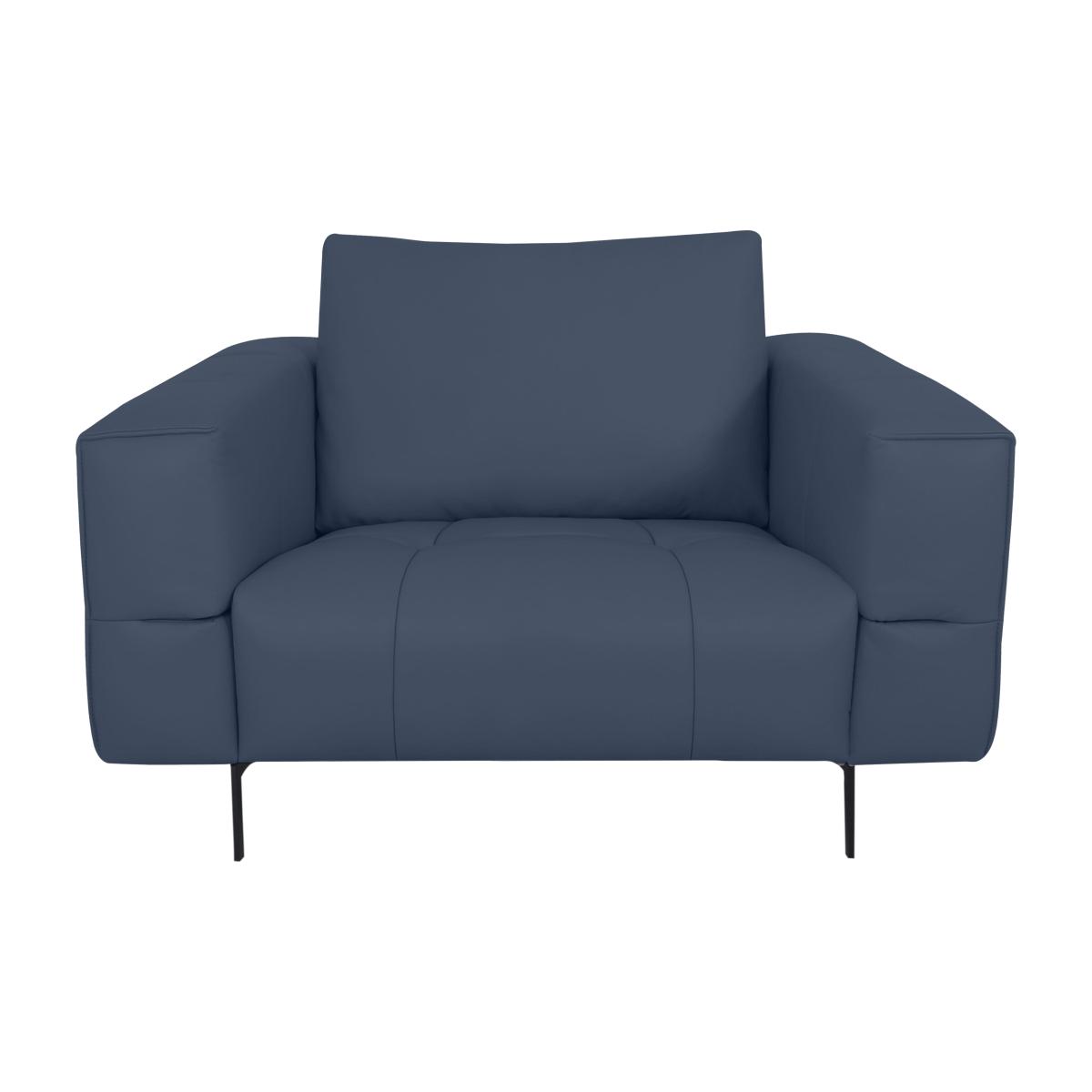 Domicil - Lawson NC Leather Armchair - NP Ocean Blue – image 1