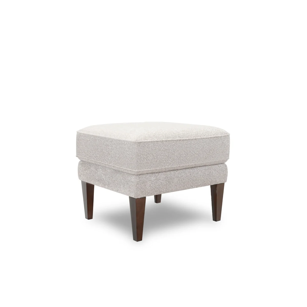 Aspen Fabric Wing Chair Footstool - Charcoal - Sofas and Armchairs – image 2