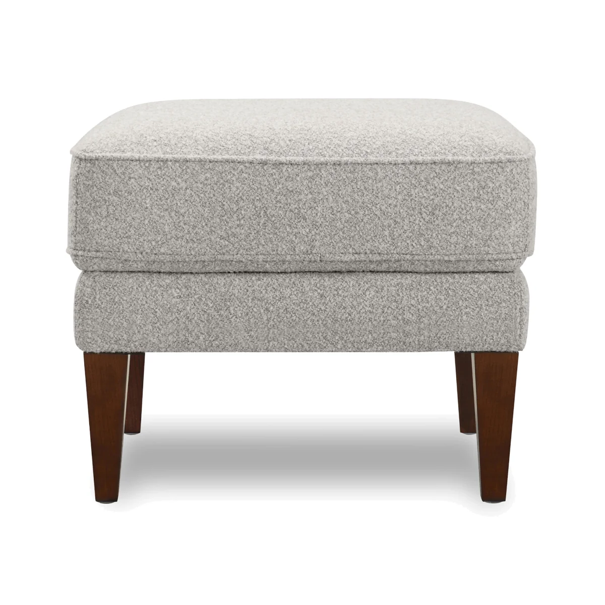 Aspen Fabric Wing Chair Footstool - Charcoal - Sofas and Armchairs – image 1