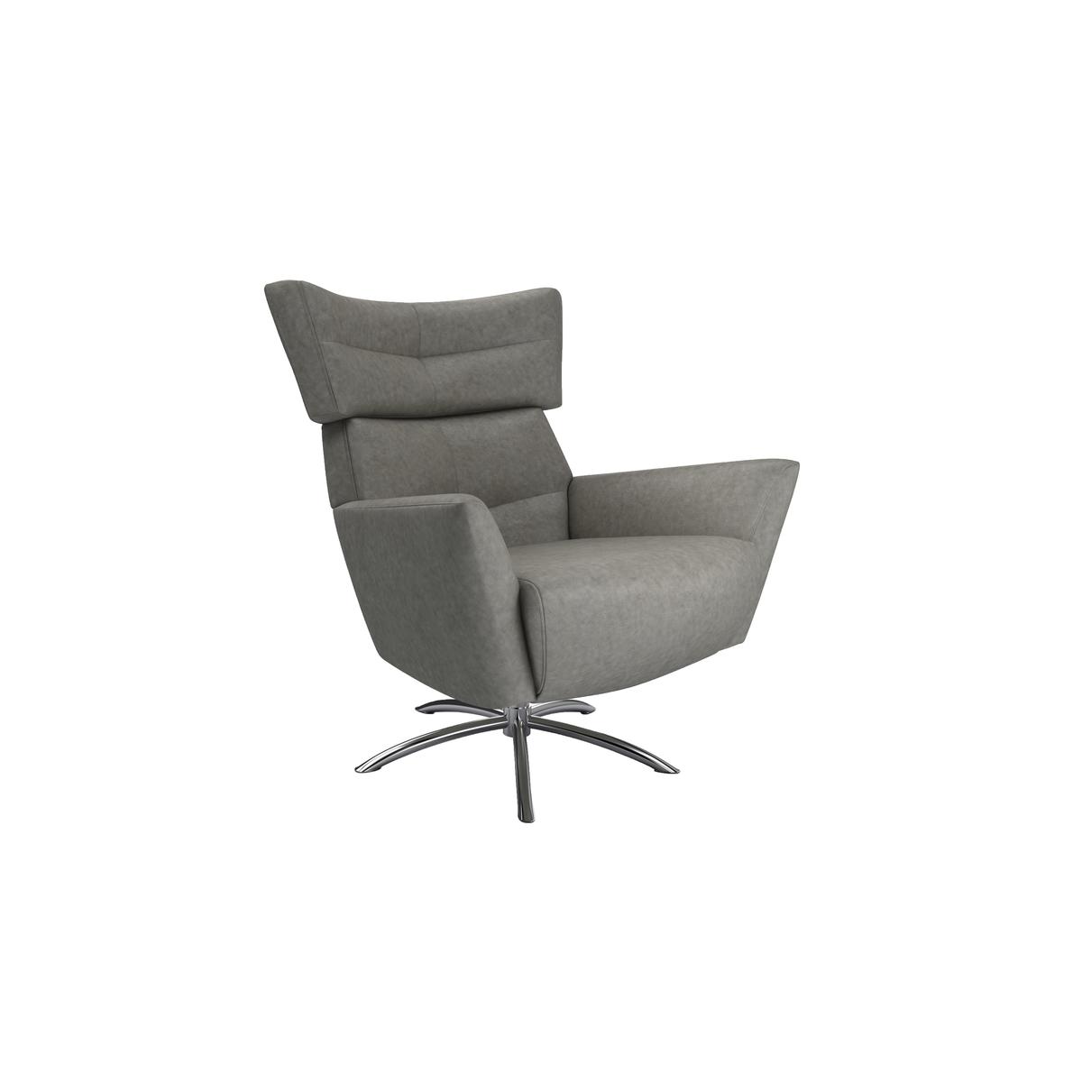 The Lounge Co. - Hermione Leather Armchair - Brown – image 3