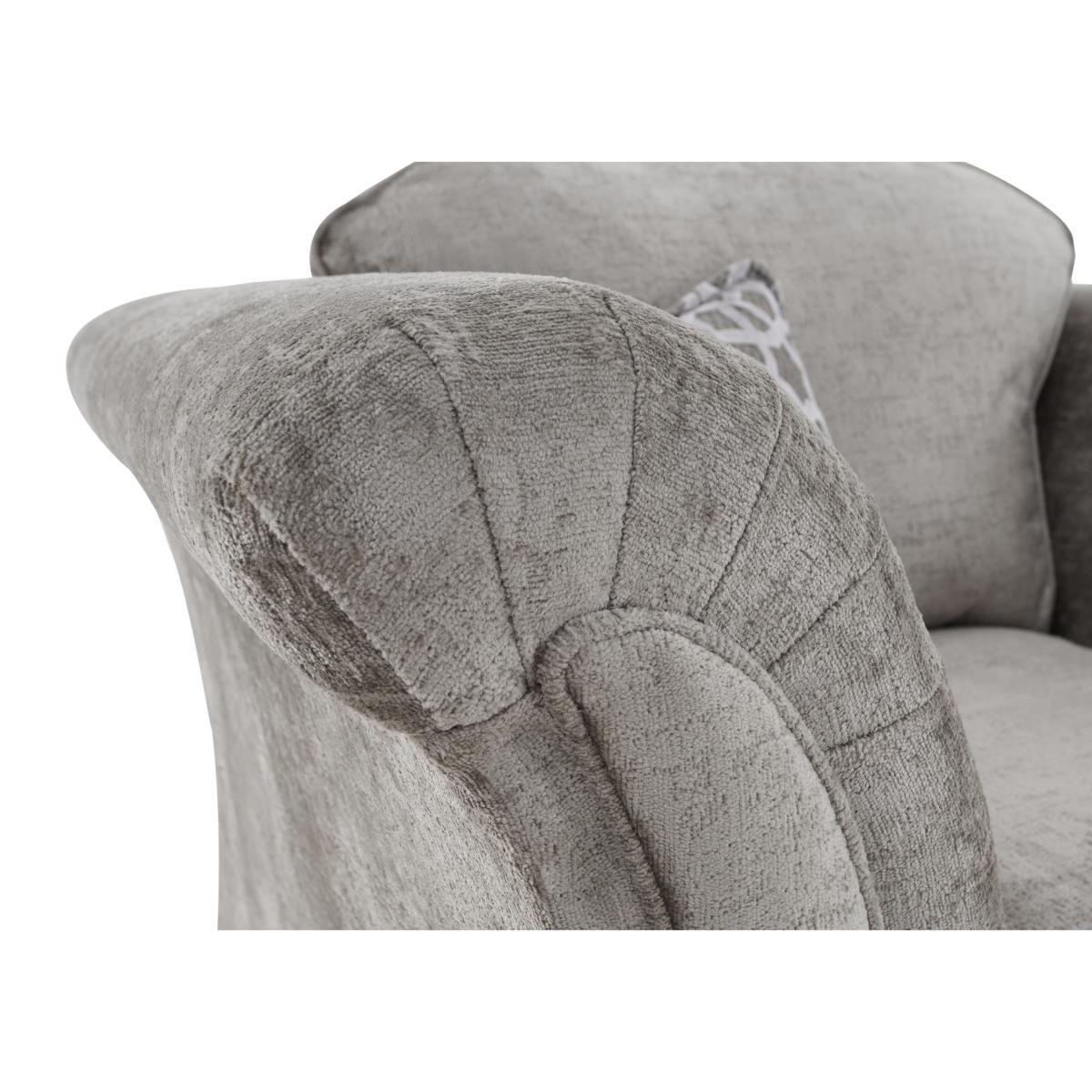 Holly Fabric Armchair Without Studs – image 2