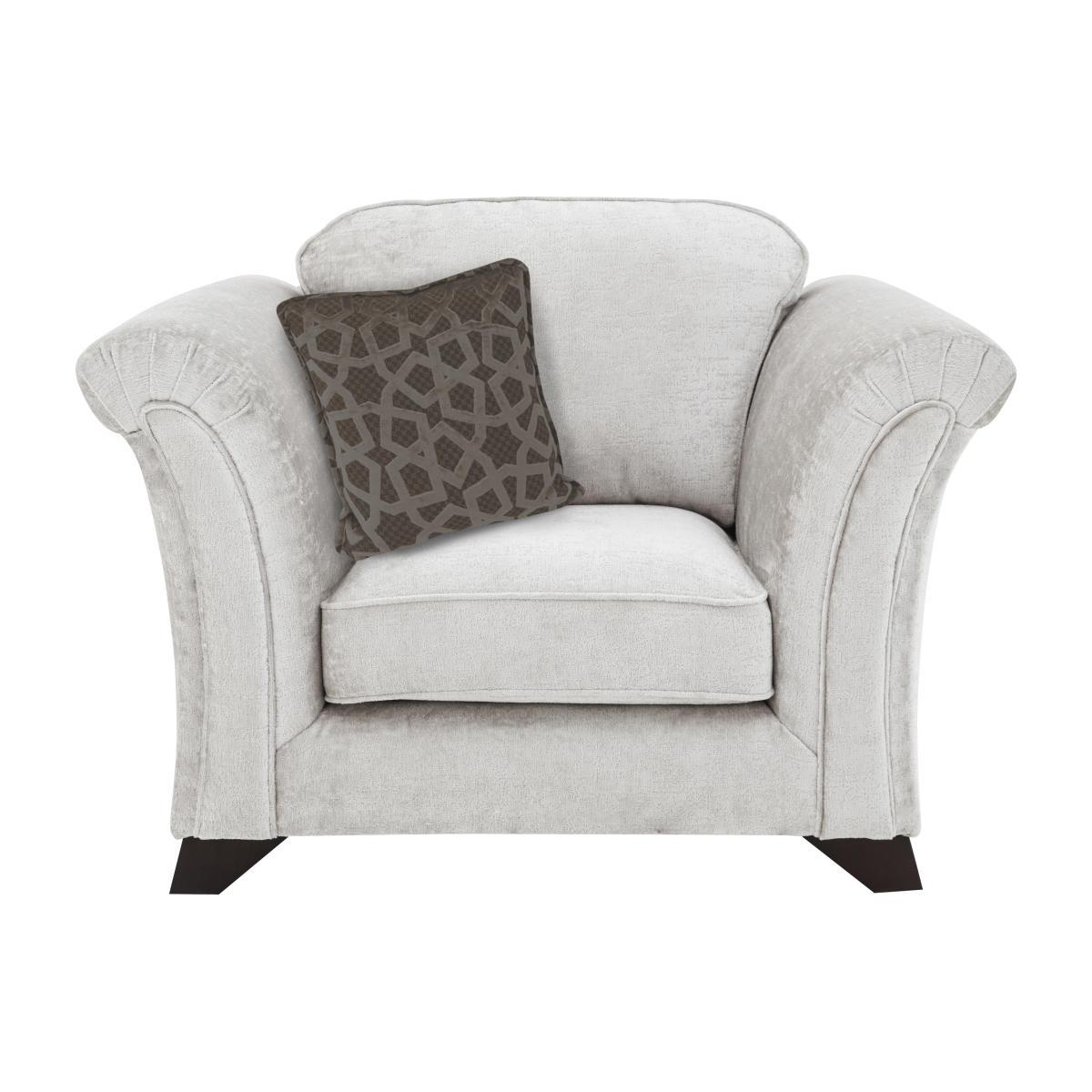 Holly Fabric Armchair Without Studs – image 1