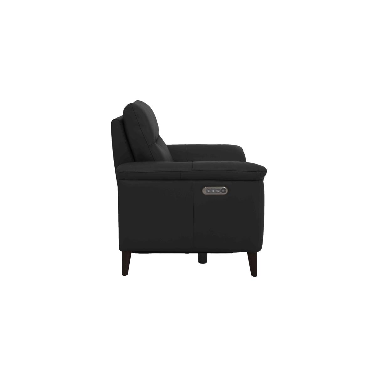 Morgan NC Leather Armchair - Lead Grey – image 7