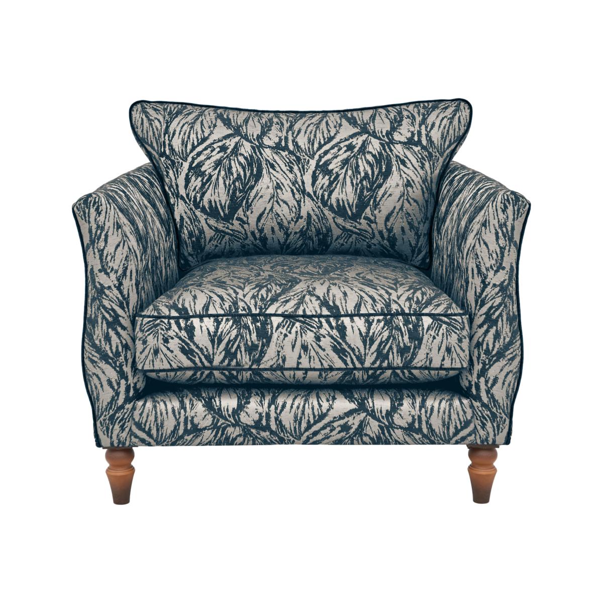 Boutique Chatterley Chair - Canopy Spruce with Walnut Feet