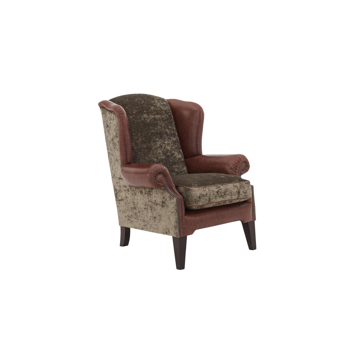 Tetrad - Northwood Wing Back Arm Chair - Brown – image 5