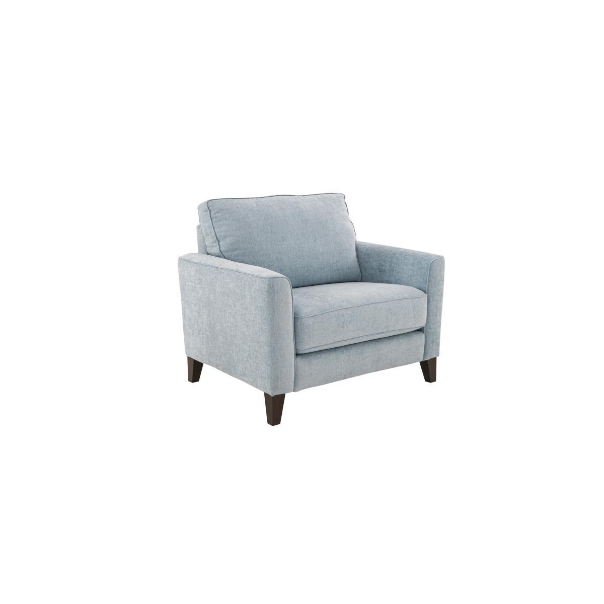 Brondby Fabric Armchair - Grey – image 4