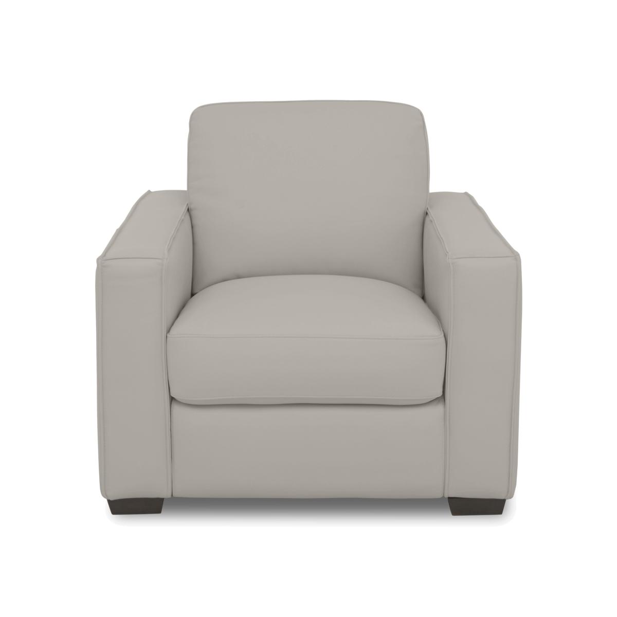 Parma Leather Armchair - Feather – image 1