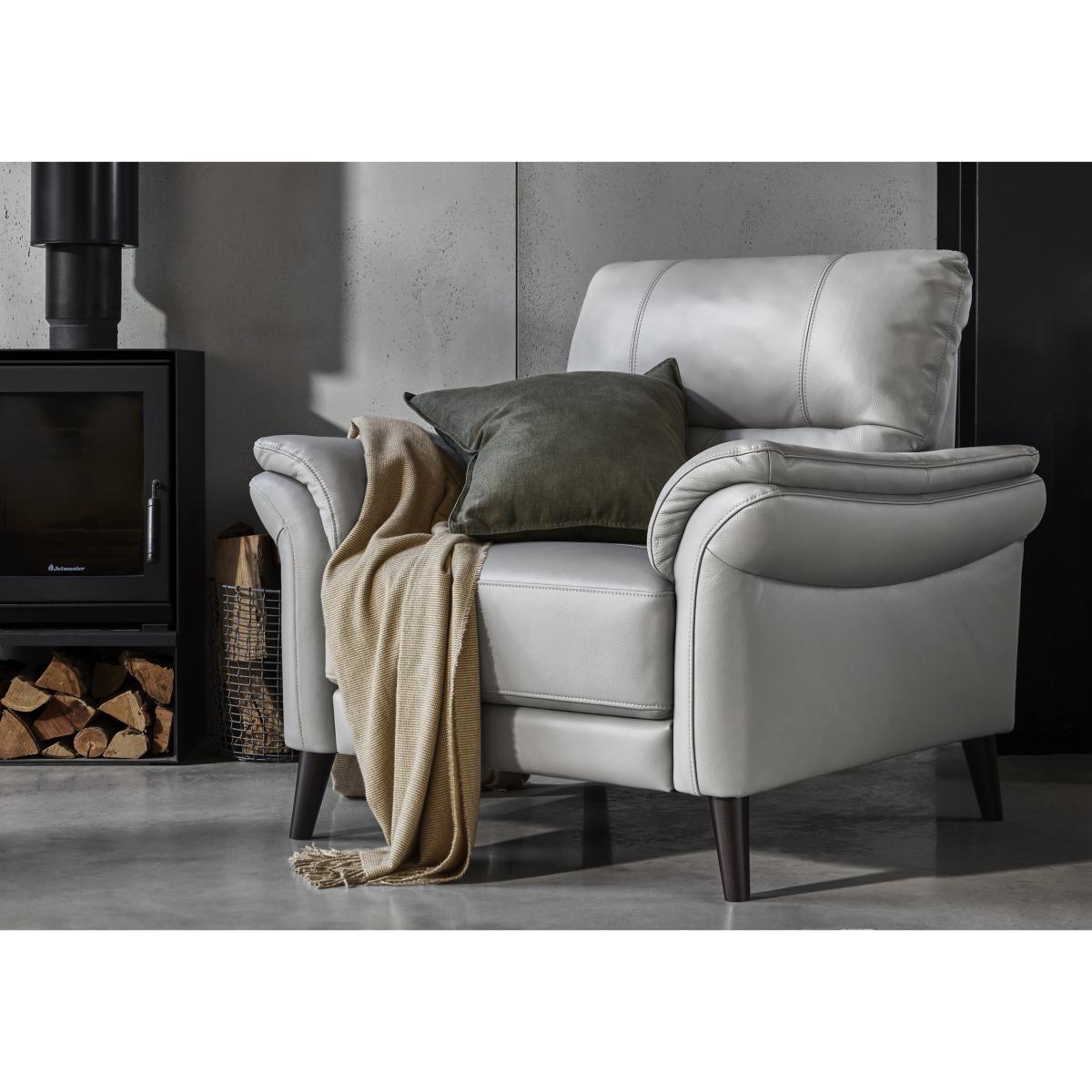 Winner 2 Seater Leather Sofa and Leather Armchair Set – image 3