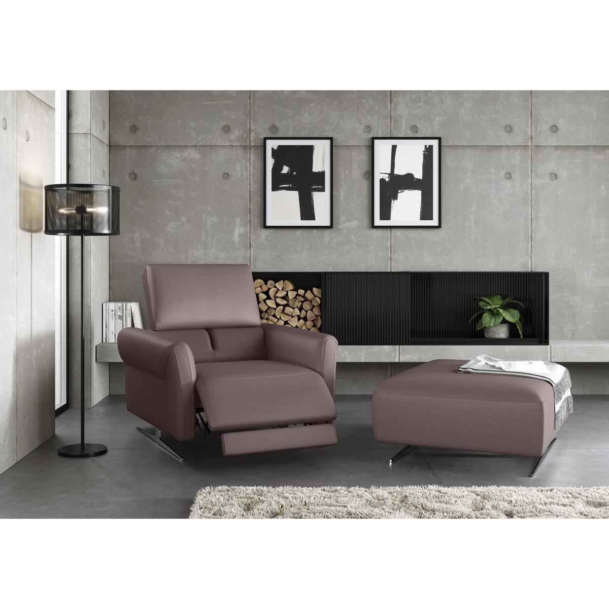 Nicoletti - Bella Leather Armchair - Grey – image 2