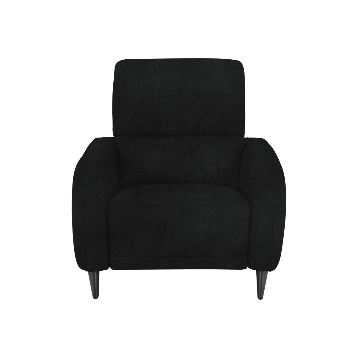 Domicil - Logan Fabric Power Recliner Chair - Panther Grey