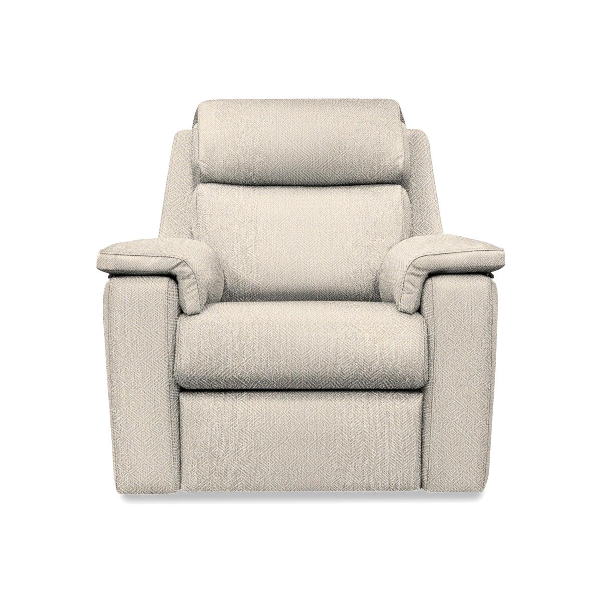 G Plan - Thornbury Fabric Power Recliner Chair - Nebular Pebble