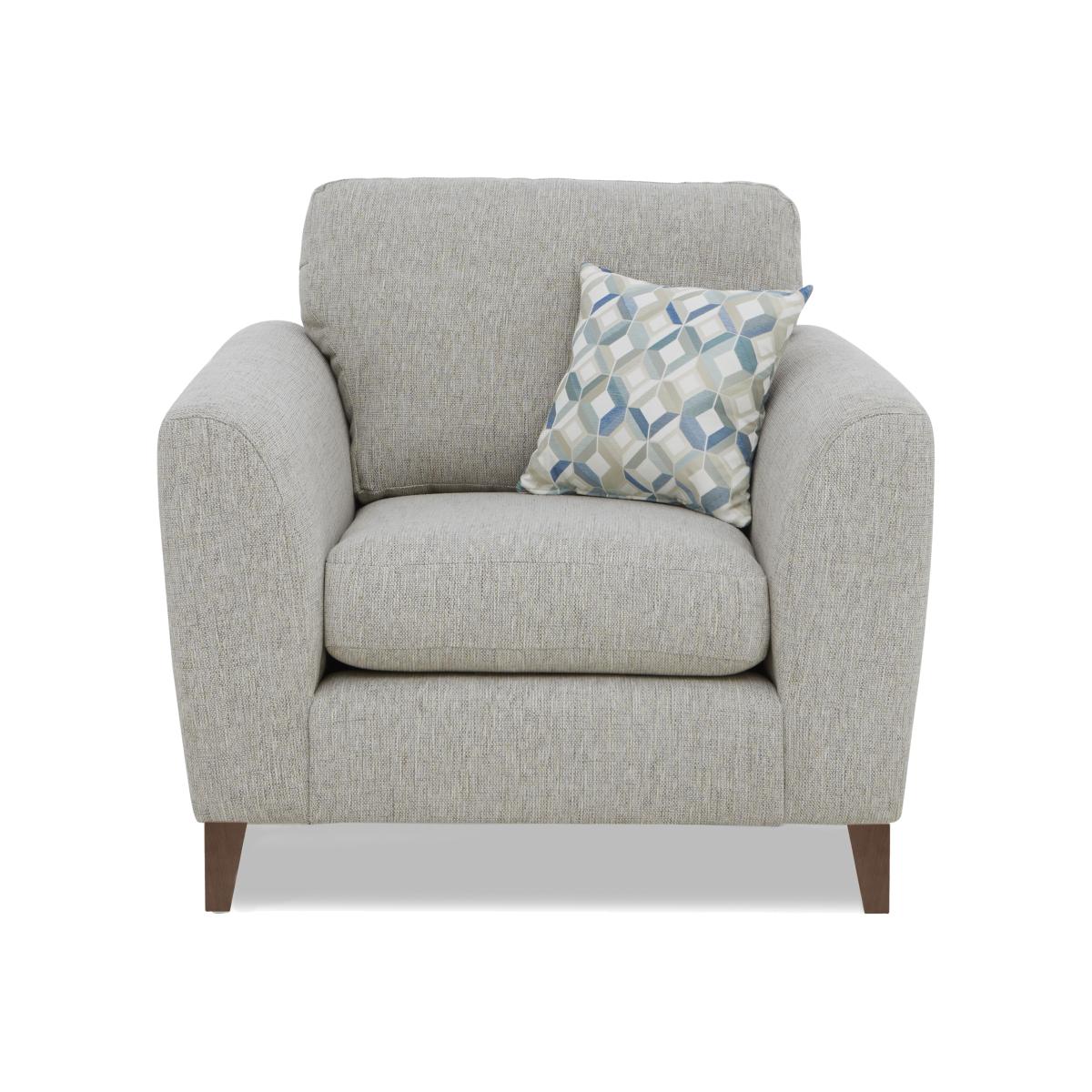 Pippa Fabric Chair - Dijon Sea Wd Ft