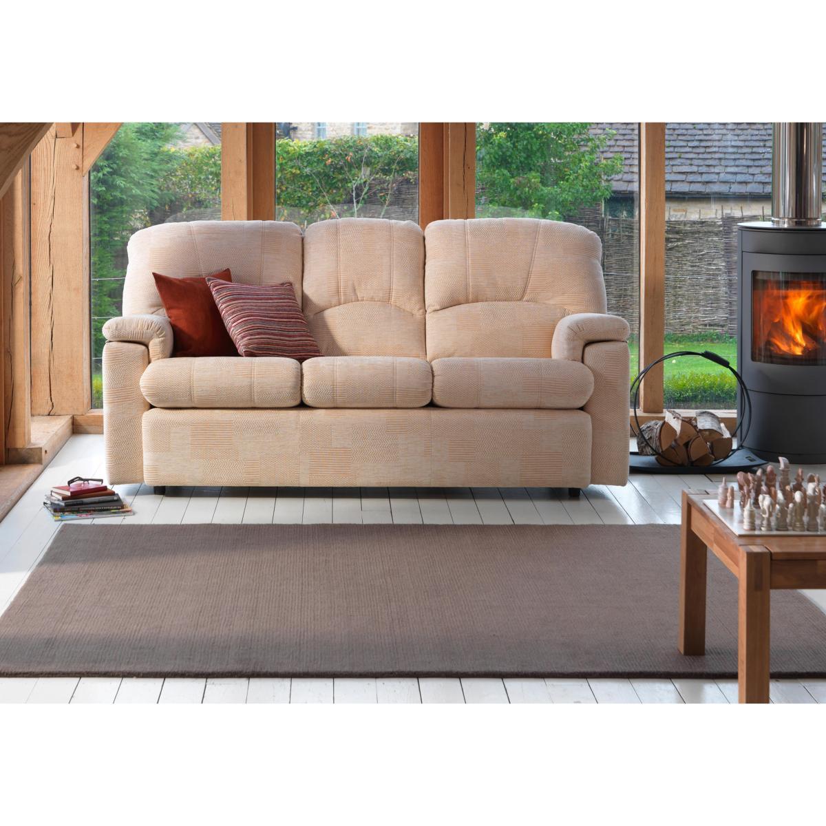 G Plan - Chloe Fabric Manual Recliner Armchair - Beige – image 2