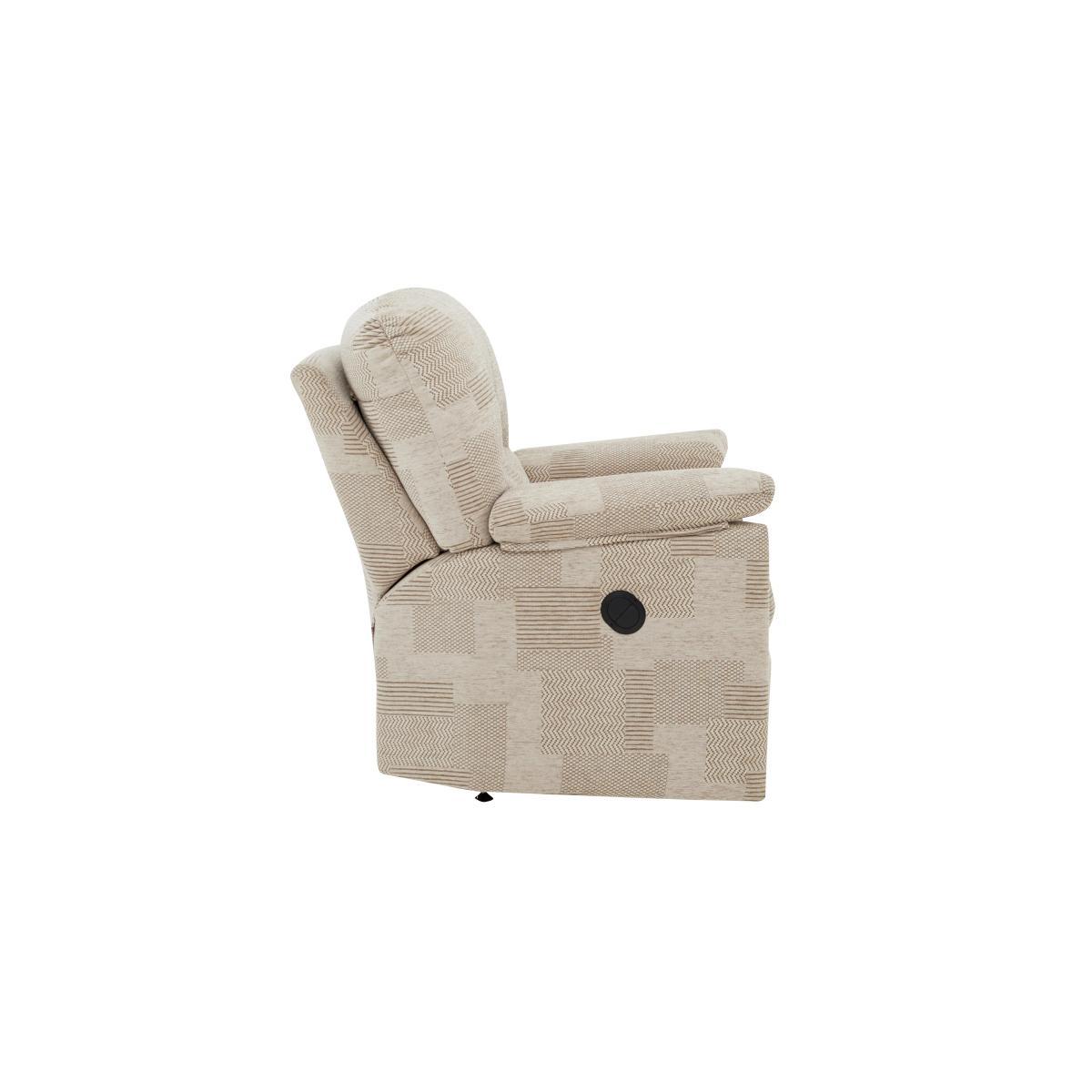 G Plan - Chloe Fabric Manual Recliner Armchair - Beige – image 5