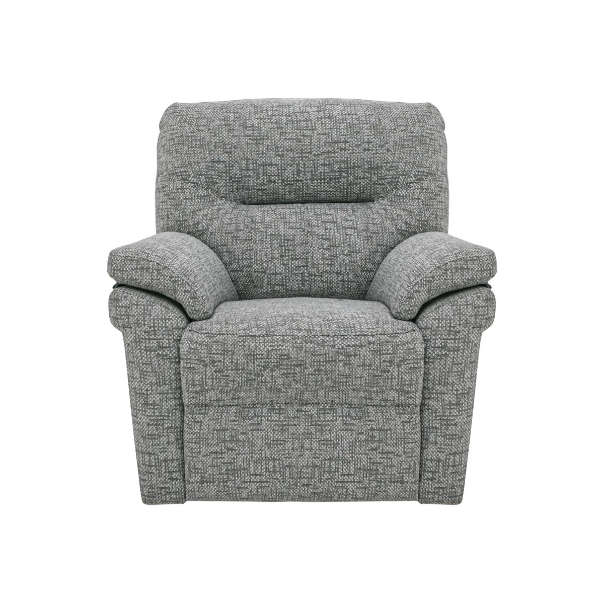 G Plan - Seattle Fabric Armchair - Remco Light Grey