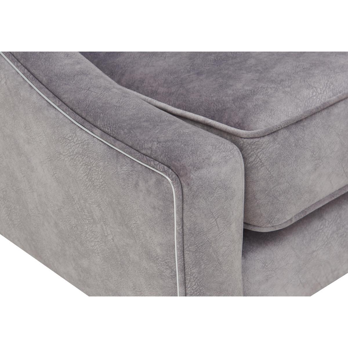 Amora Fabric Winged Accent Chair – image 3