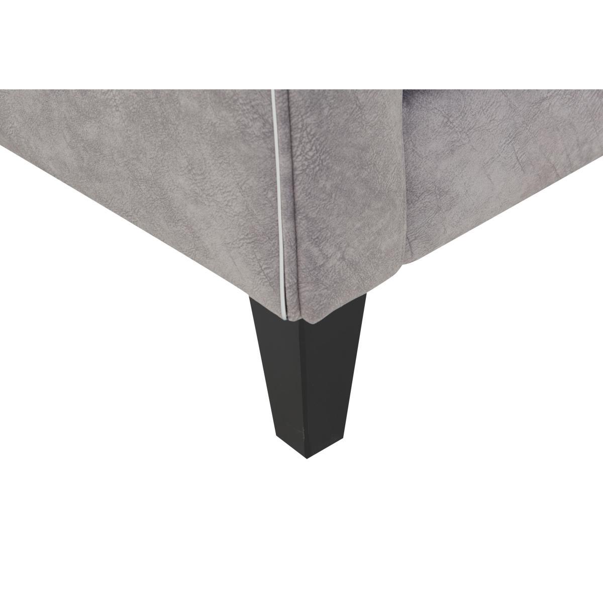 Amora Fabric Winged Accent Chair – image 4