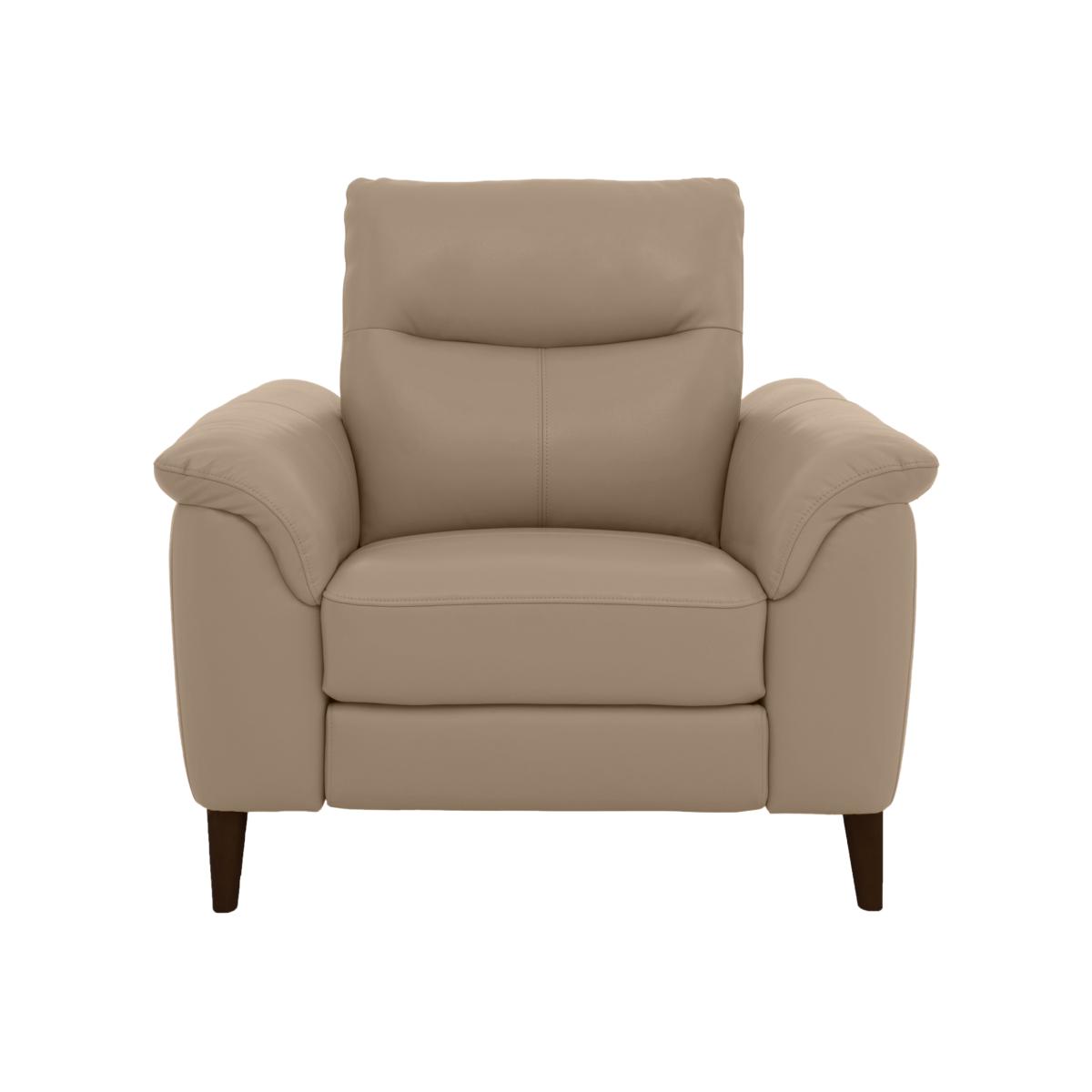 Morgan NC Leather Armchair - Barley – image 1