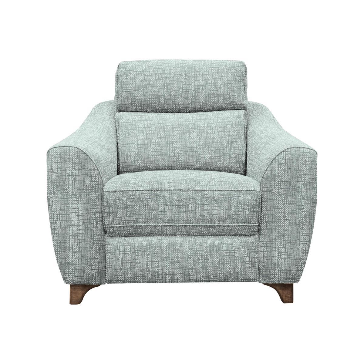 G Plan - Lucca Fabric Armchair with Manual Recliner - Remco Light Grey – image 1