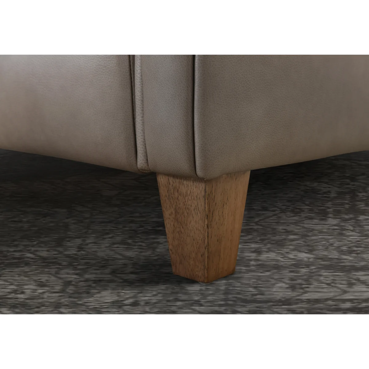 Carrick Leather Power Recliner Wing Chair - Sage - Sofas and Armchairs – image 5