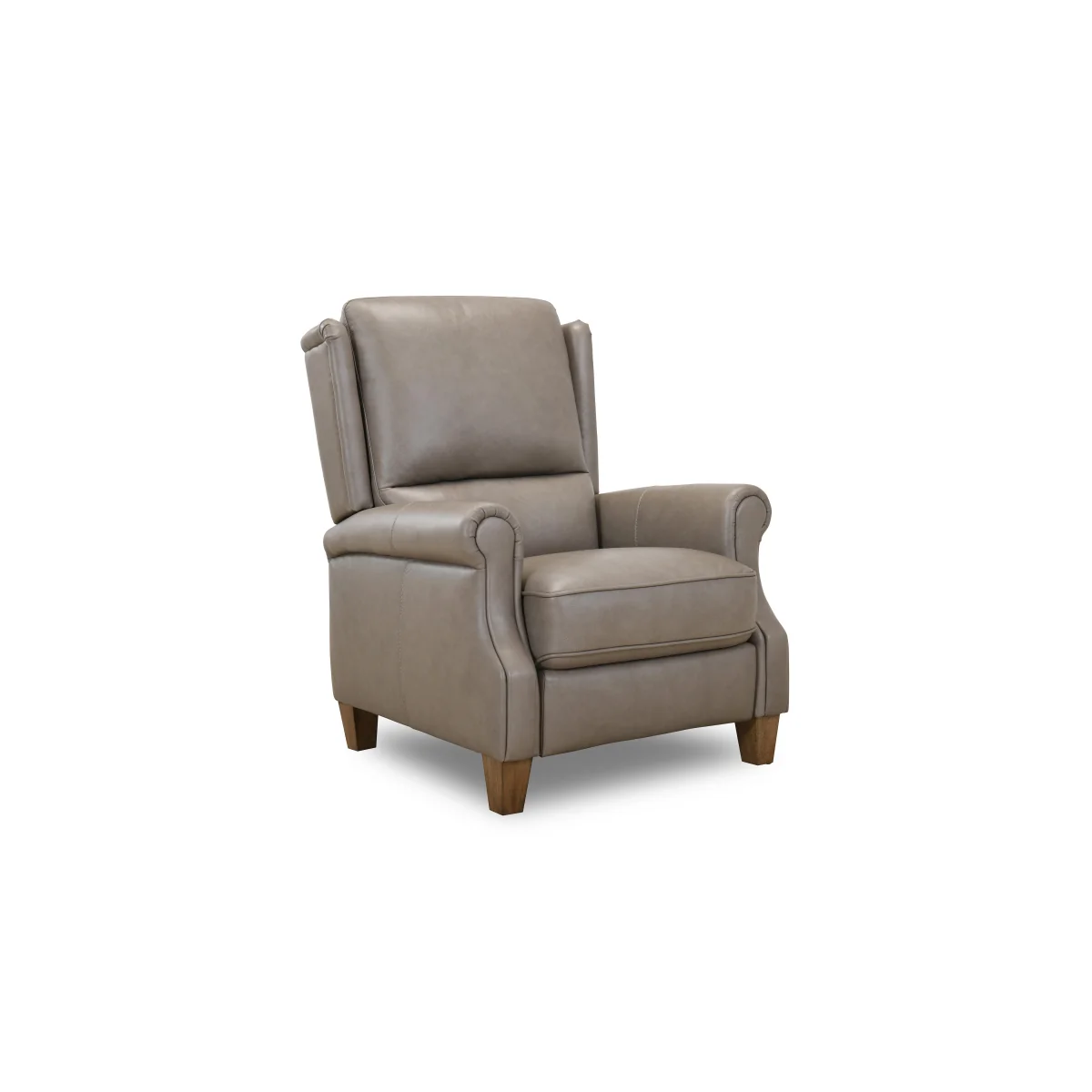 Carrick Leather Power Recliner Wing Chair - Sage - Sofas and Armchairs – image 6
