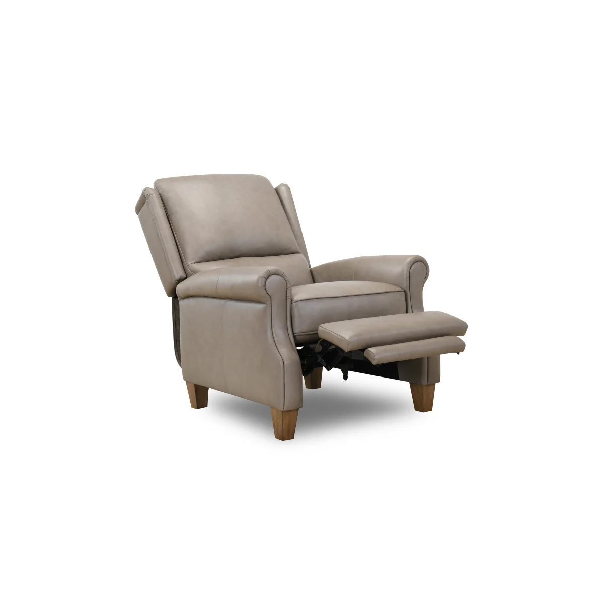 Carrick Leather Power Recliner Wing Chair - Sage - Sofas and Armchairs – image 7